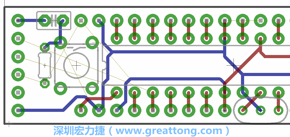 4.1. 把剩下的元件移動(dòng)到電路板工作區(qū)上。